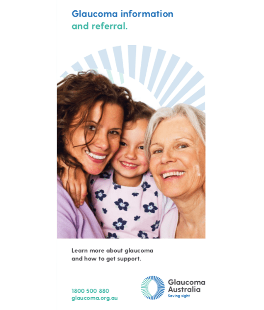 More information about glaucoma. cover